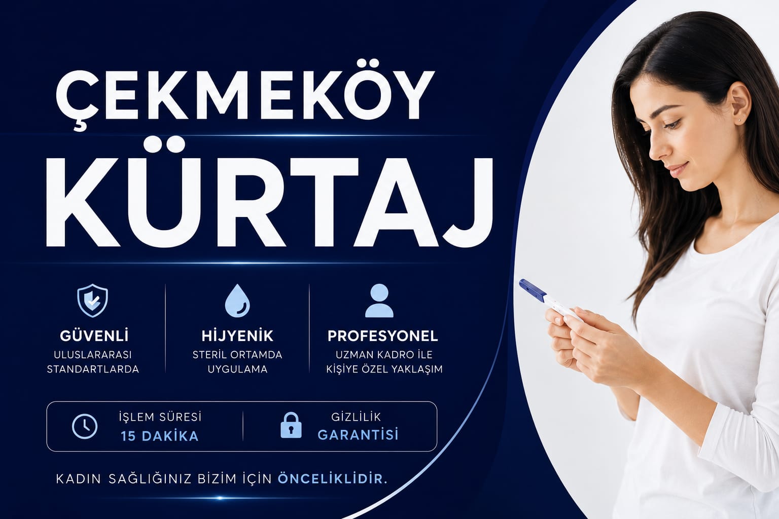 Kürtaj Çekmeköy, Fiyatları | Clinic Vital