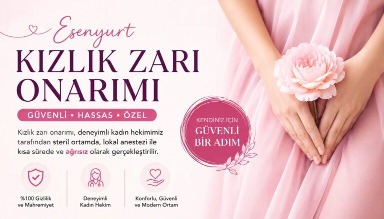 esenyurt kızlık zarı dikimi
