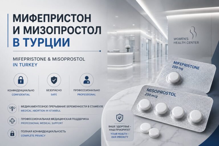 Таблетки для прерывания беременности в Турции